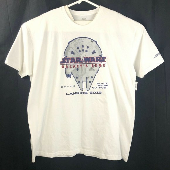 Disneyland Annual Passholder Star Wars Galaxys Edge Black Spire T-Shirt 3XL 2019 - Picture 4 of 10